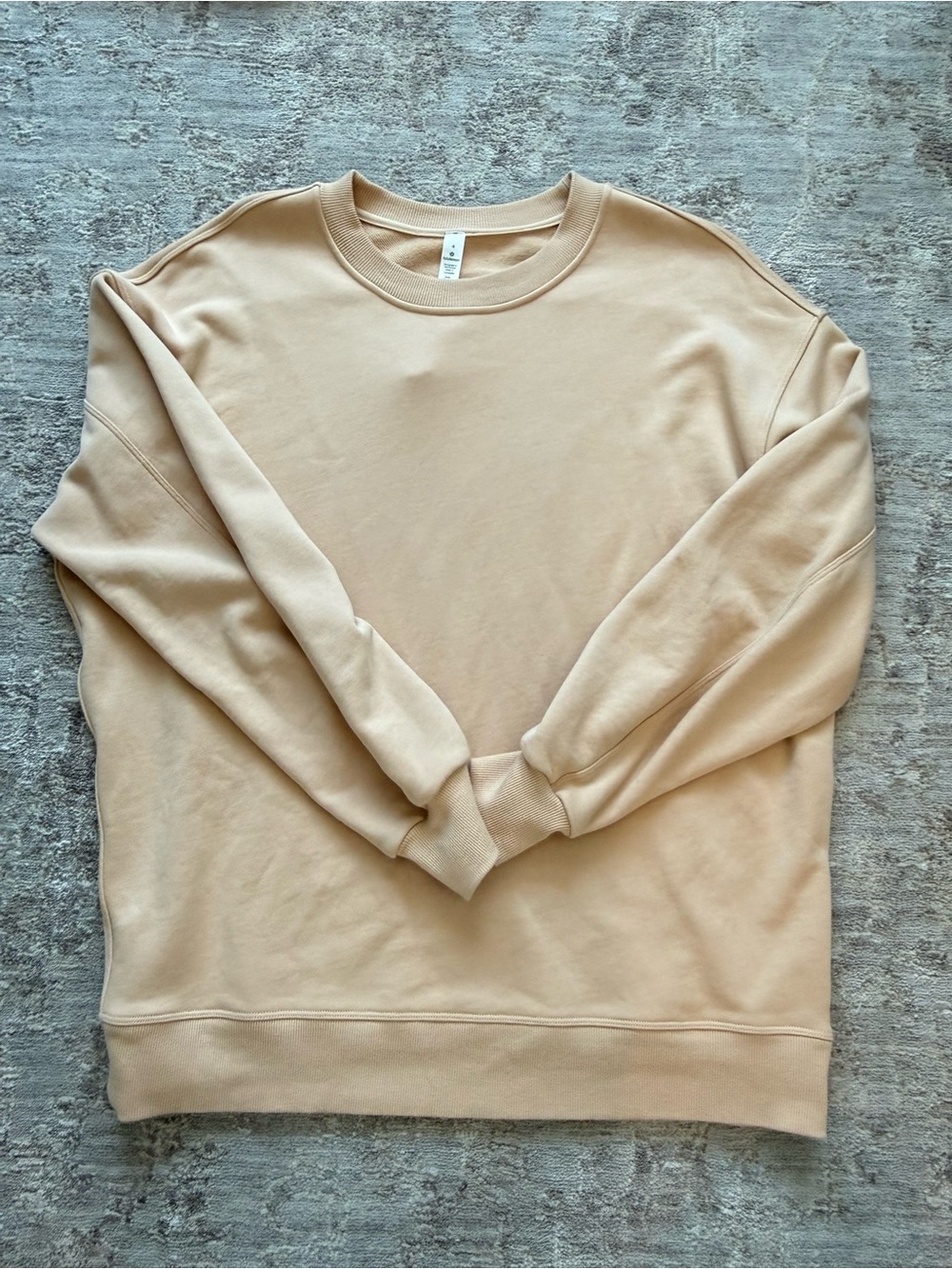 Lululemon perfectly oversized crew sweatshirt Pecan tan